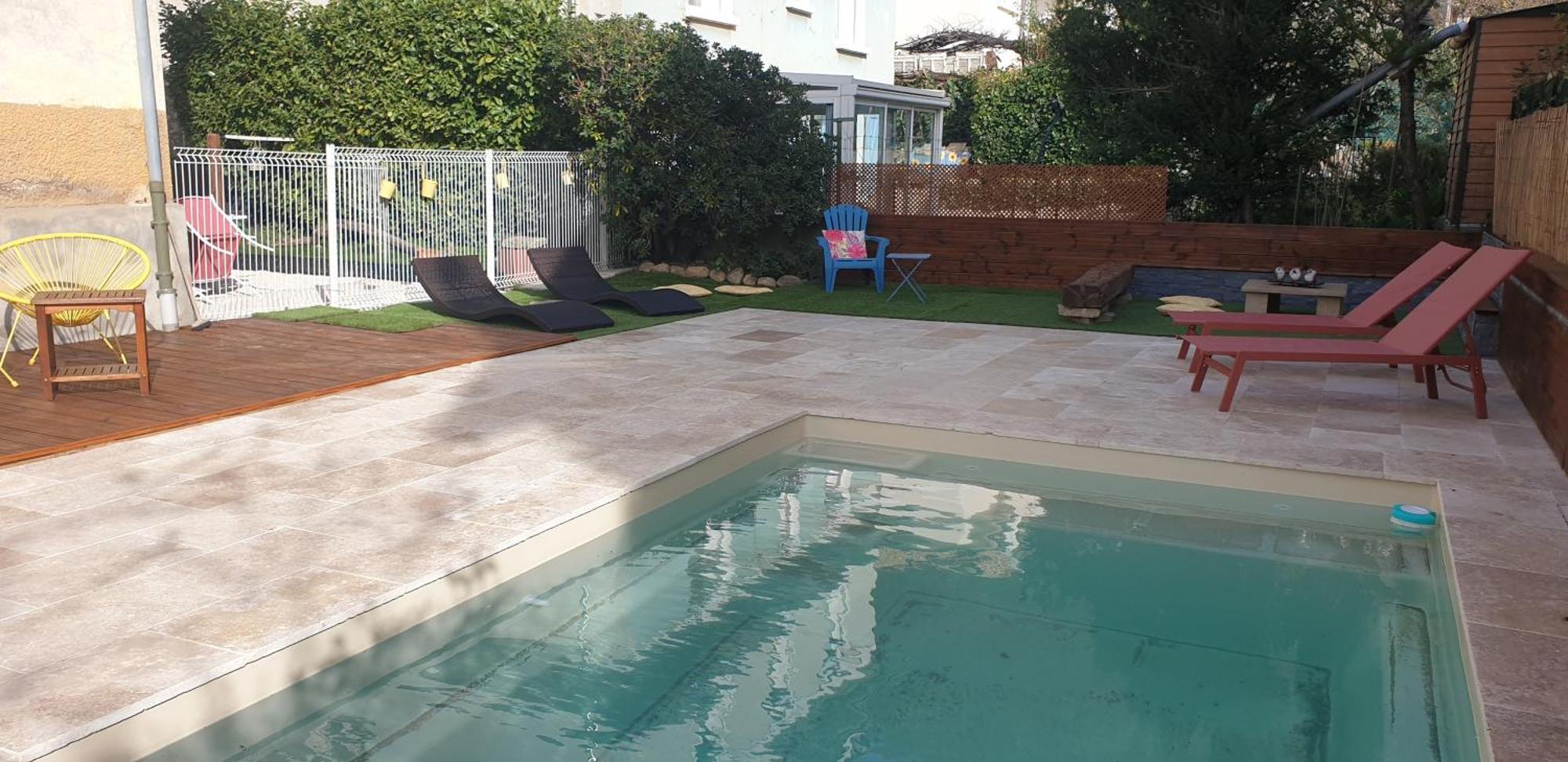 Spacieux T3 Avec Piscine Digne-les-Bains Luaran gambar